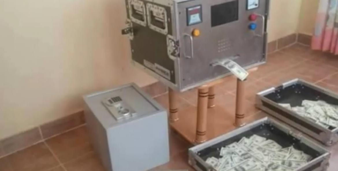 Black money cleaning machine and Chemical Used to Clean black defaced Money .
