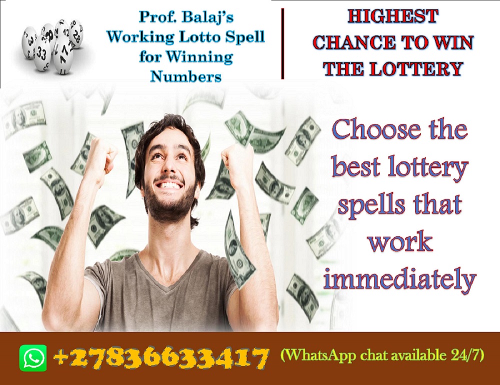 My Lottery Spells Work Instantly to Bring Great Luck (WhatsApp: +27836633417)