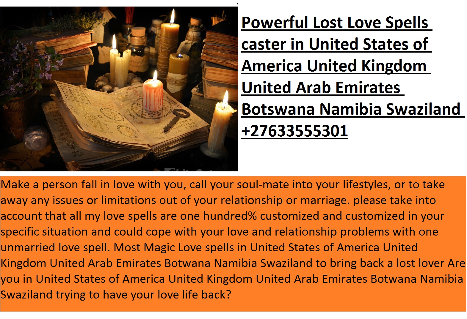 Stop Divorce Lost Love Caster Marriage Spells +276...