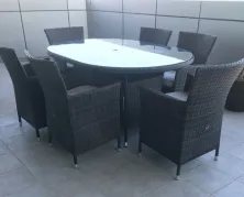 Outdoor Table and 6 chairs